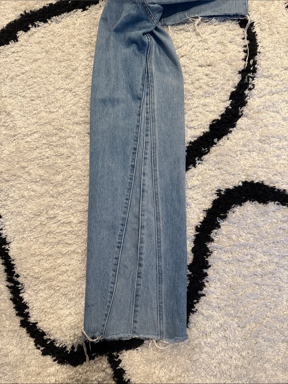 Levi's Light Blue Wide Leg Jeans - Picture 4 of 7